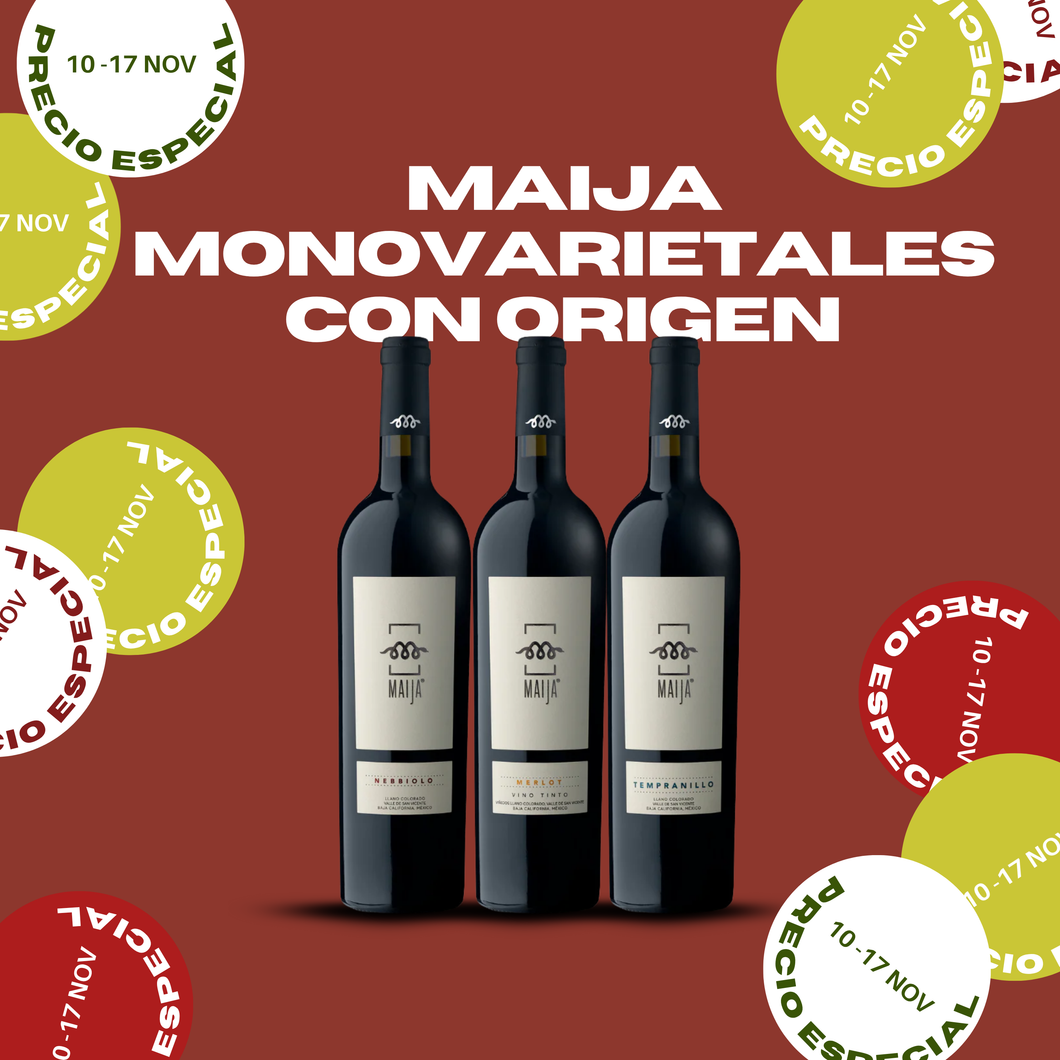 Colección Maija: Monovarietales con origen